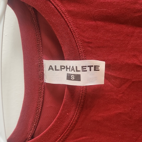 Red Alphalete Velocity Tee - Picture 3 of 3